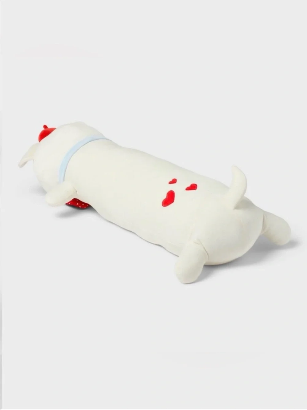 Pillowfort - Frenchie Kids' Long Weighted Plush Throw Pillow Cream new